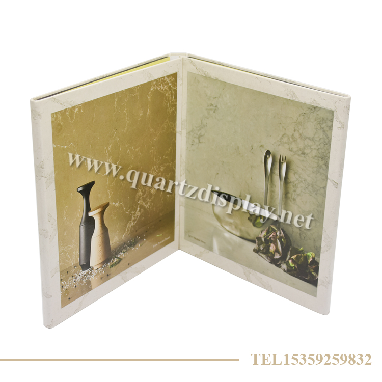 石英石样品书 石材折叠册PY023