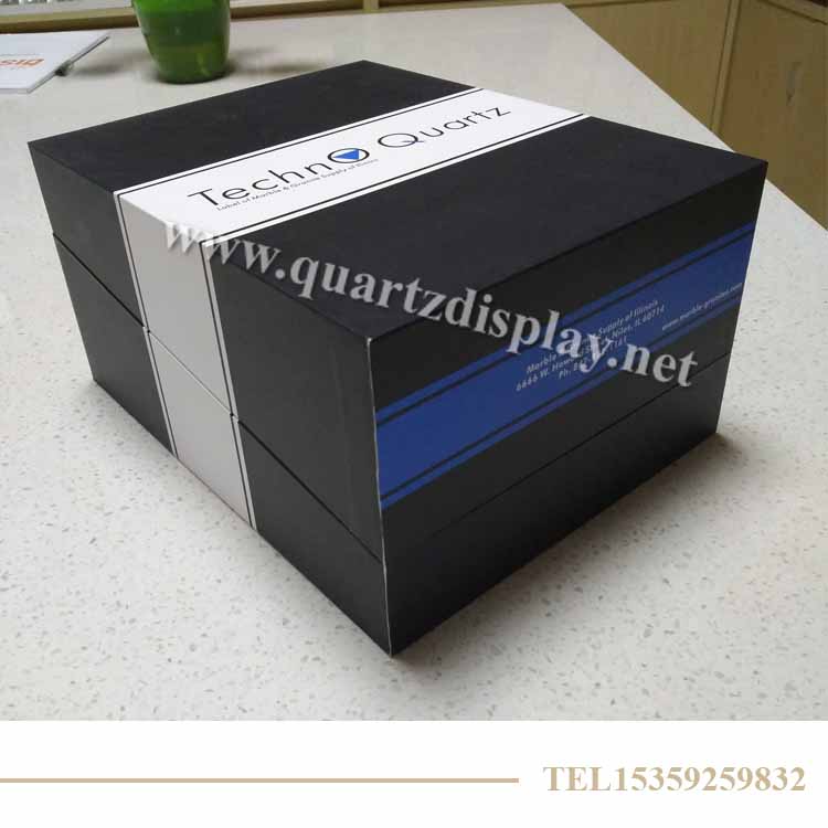 石英石样品箱_人造石色卡盒_手提样品石英石箱 PB036