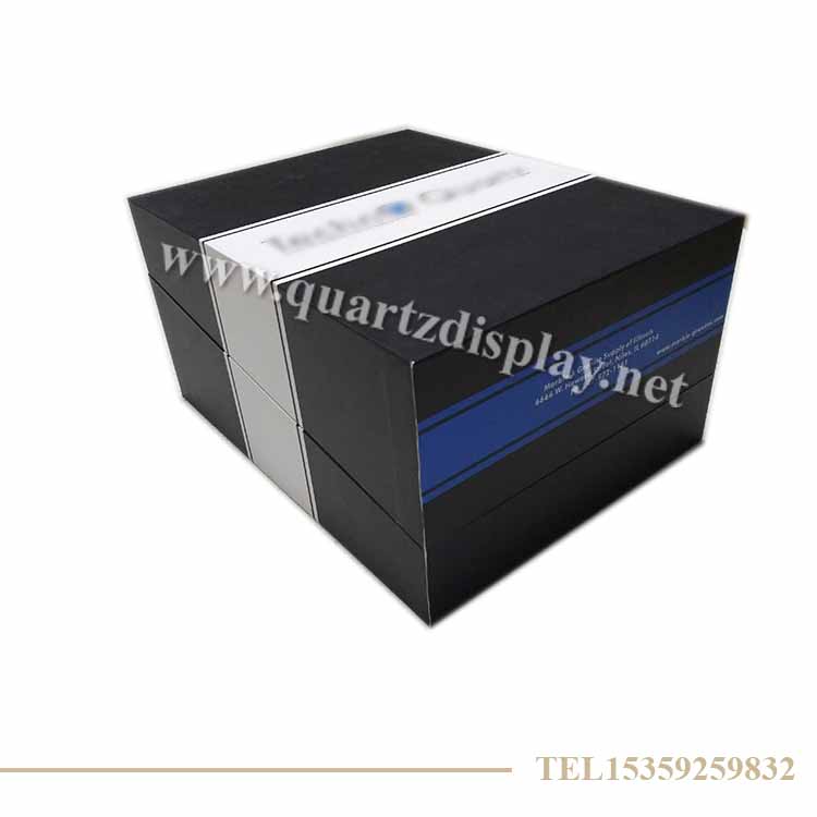 石英石样品箱_人造石色卡盒_手提样品石英石箱 PB036